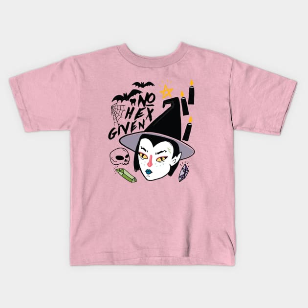 No Hex Given - Witch Kids T-Shirt by Perpetual Brunch